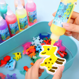 Aqua Fairy Gel rinkinio pakuotė ir turinys