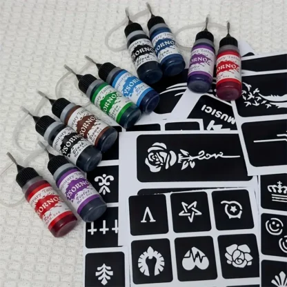 Laikinų tatuiruočių gamybos komplektas - Image 4