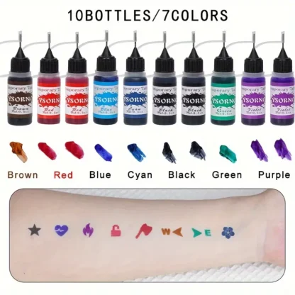 Laikinų tatuiruočių gamybos komplektas - Image 6