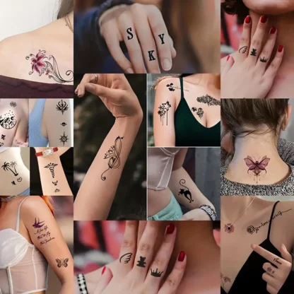 Laikinų tatuiruočių gamybos komplektas