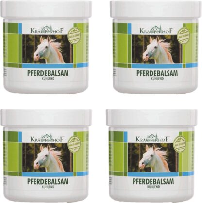 Kräuterhof vėsinantis arklio balzamas – 250 ml (Cooling Horse Balm) - Image 3