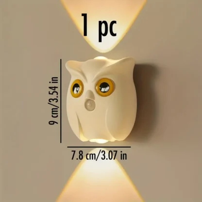 Naktinė lemputė – Išskirtinis Pelėdos Dizainas - Image 6