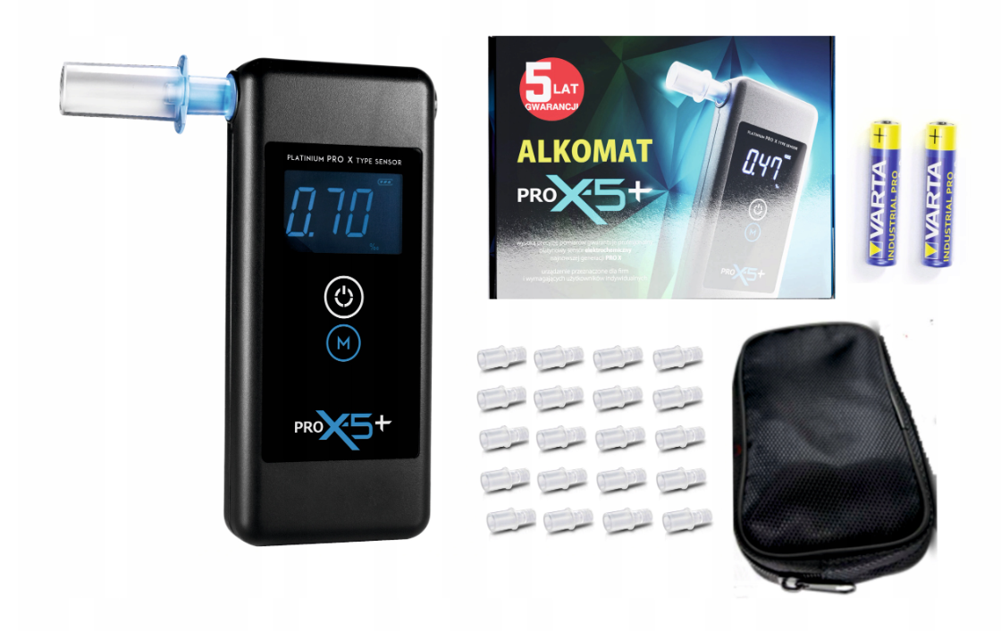 AlcoFind PRO X-5 PLUS techninės savybės